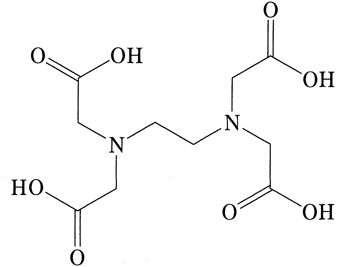 図2—4　EDTA の分子構造